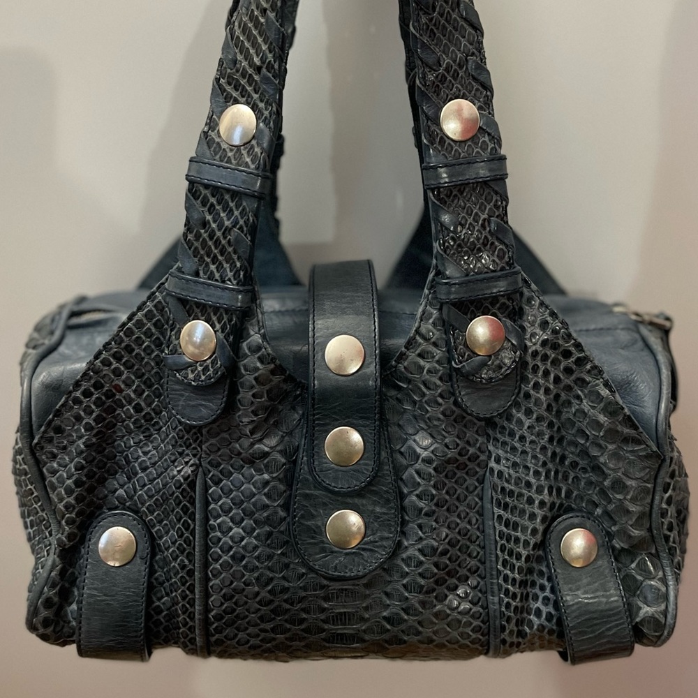 Authentic CHLOE Blue Python Bag